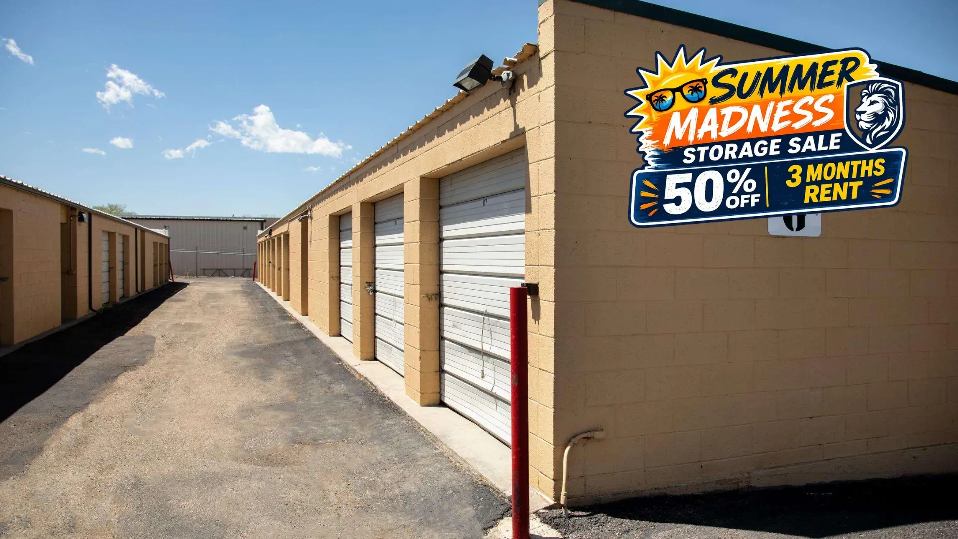 Summer Madness Storage Sale at Storage Lion